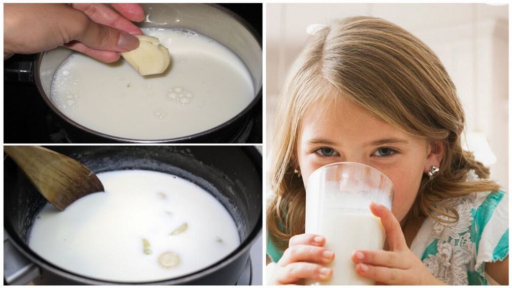 Leche agria contra los parásitos