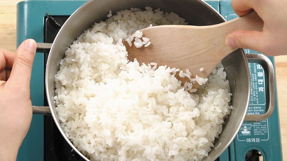 Limpiar el cuerpo de parásitos con arroz.