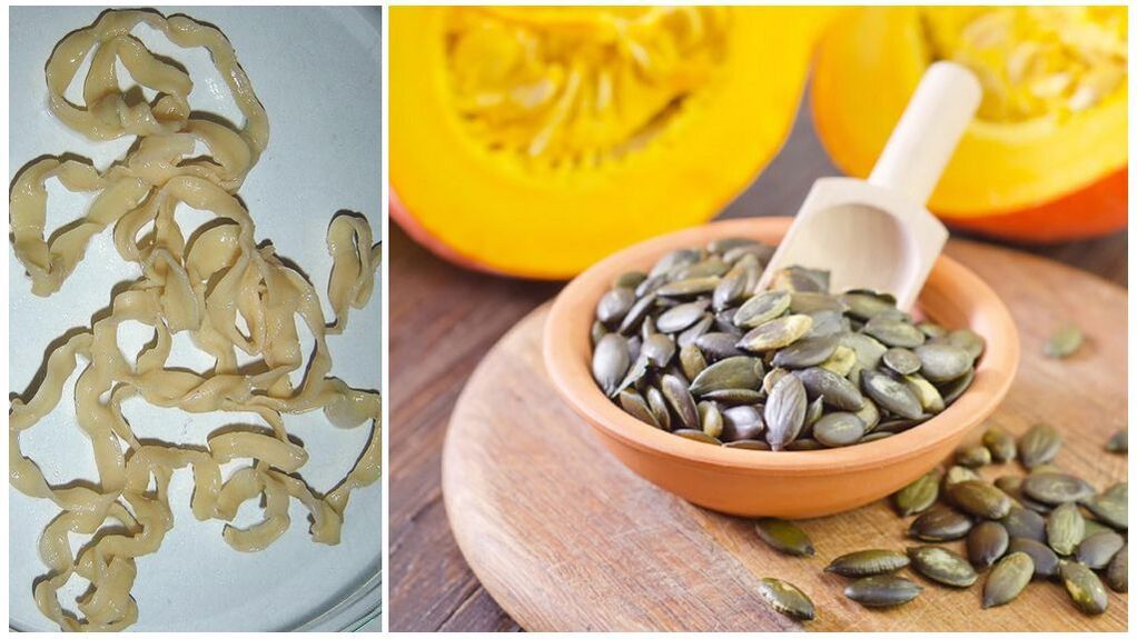 Semillas de calabaza contra los parásitos